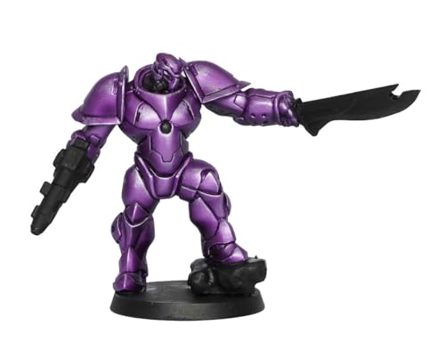 Vallejo - Amethyst Purple Set, True Metallic Metal, 4 Bottles x 0.6 fl.oz. - color: Amethyst Purple