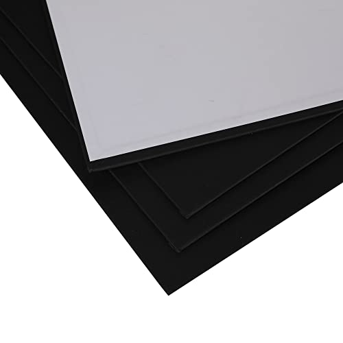 Black Canvas 9x12 Inch 12-Pack, 100% Cotton Primed Canvas Panels for Painting, Acid-Free & Durable Surface for Acrylic, Oil, Gouache – Ideal for Professionals, Students & Kids