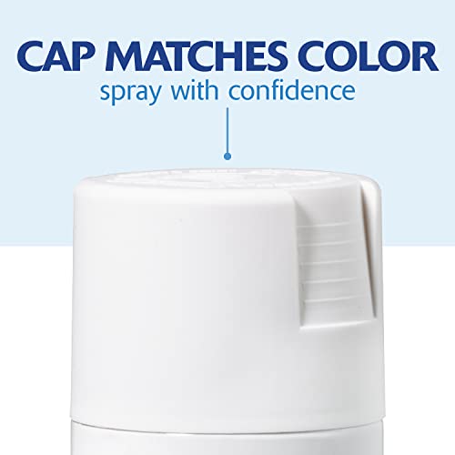 Rust-Oleum 346950-6PK Painter's Touch 2X Ultra Cover Spray Paint, 12 oz, Satin Blossom White, 6 Pack - color: Satin Blossom White, size: 1 Count (Pack of 6)