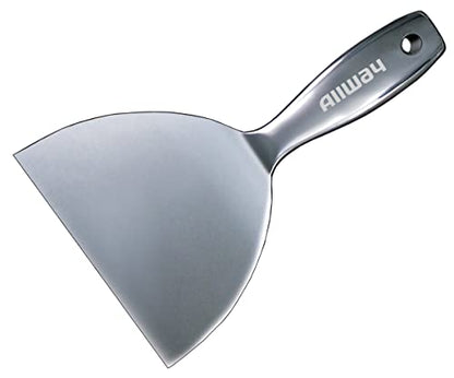 ALLWAY UX6F Premium One-Piece Flex Stainless Steel Joint Knife, 6" | Ergonomic Handle, Built-in Hammer End - size: 6"
