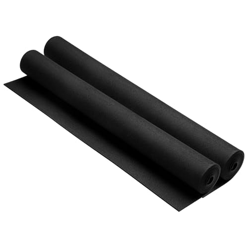AMZQNART 1mm EVA Foam Sheets Roll 16x59in Black 2pcs for Cosplay 90kg/m3 - color: 2PCS:16×59in Black, size: 1mm-Thick