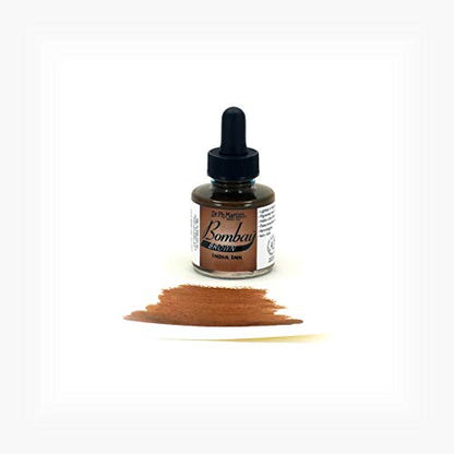 Dr. Ph. Martin's Bombay India Ink (6BY) Ink Bottle, 1.0 oz, Brown, 1 Bottle