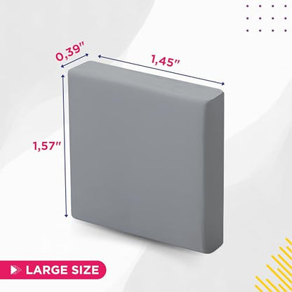 Kneaded Erasers for Artists for Drawing Art, Large Size Grey Kneadable Eraser for Drawing Artists, Art Supplies, Art Gum Erasers for Charcoal Pencils, Sketching Supplie