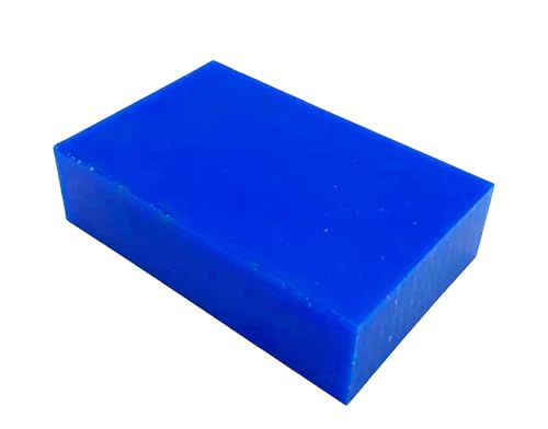 One Pound Blue Wax Block Slice Sheet for Jewelry Carving Ring Making Modeling Tool Casting (Wax Block) - color: Wax Block