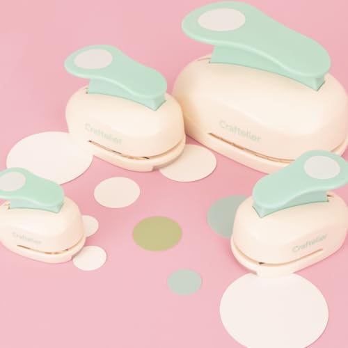 Craftelier - Circle Punch 3" (7.62 cm) Diameter - size: Pack of 1: 3" Diameter