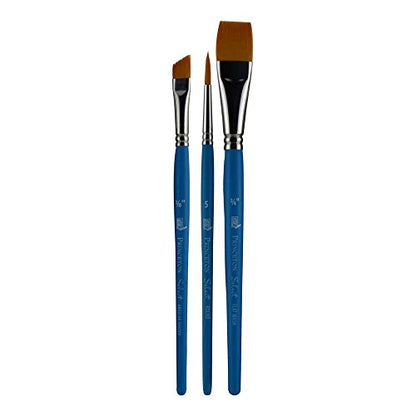 Princeton Select Artiste Brush Set No. 14, Synthetic, 3 Piece, 1 Count - size: SET 14- 3 BRUSH SET