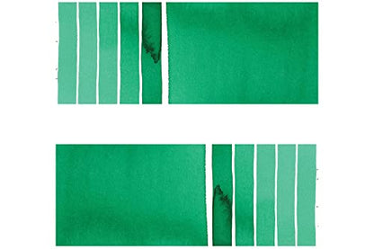 DANIEL SMITH Extra Fine Watercolor Half Pan Phthalo Green (Blue Shade) (284650078) - color: Phthalo Green (Blue Shade)