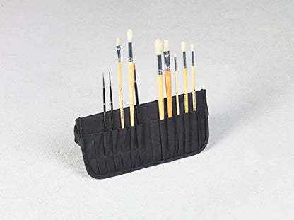 Martin Universal Design Just Stow-It Easel-Back Brush Case, Black, 1 Each (66-JS1702)