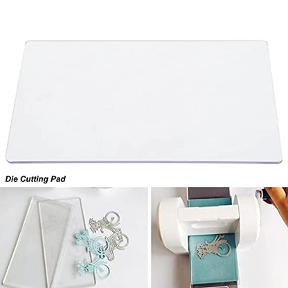 3mm Die Cutting Plate, Thickness Embossing Cutting Pad Plastic Die Cutting Machine Accessory for Embossing Machine for Arts Crafts Scrapbooking Cardmaking(19.5 x 15 x .3cm / 7.7 x 5.9 x .1in)