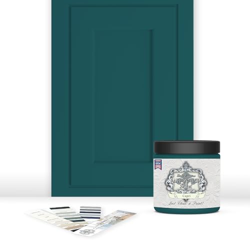 ALL-IN-ONE Paint by Heirloom Traditions, Capri, 8oz Sample - color: Capri, size: 8 Fl Oz (Pack of 1)