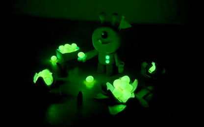 Jovi - Non Drying Modeling Clay, 8 Basic Color + 2 Glow in The Dark - color: Basic + Glow
