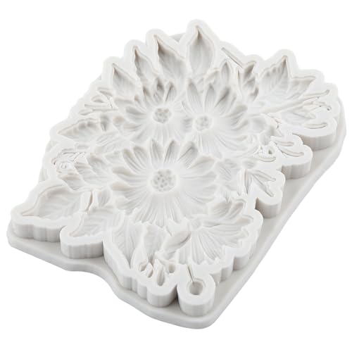 Sunflower Polymer Clay Molds Sunflower Daisy Flower Silicone Mold - color: Style N