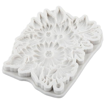Sunflower Polymer Clay Molds Sunflower Daisy Flower Silicone Mold - color: Style N