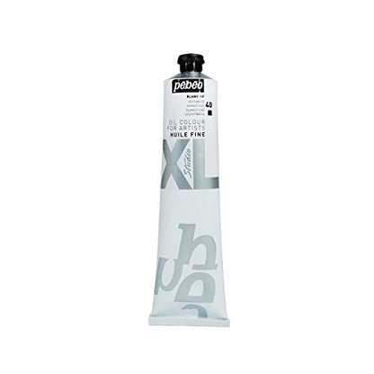 Pébéo - Fine Oil XL 200 ML - White Oil Painting - Bright White Oil - Pébéo Oil Painting - Bright White 200 ml - color: Bright White