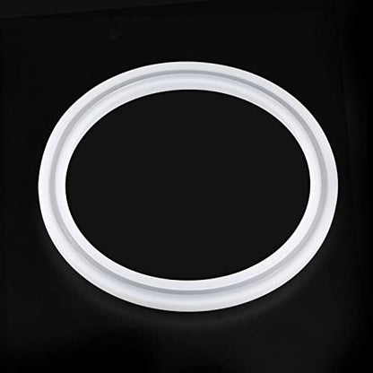 HARFINGTON Bracelet Mold Bangle Ring Mold Silicone Round Epoxy 120mm Wristlet Keychains Mold for DIY Resin Bangle Bracelet Car Key Chain Jewelry Making - size: 115mmx140mm
