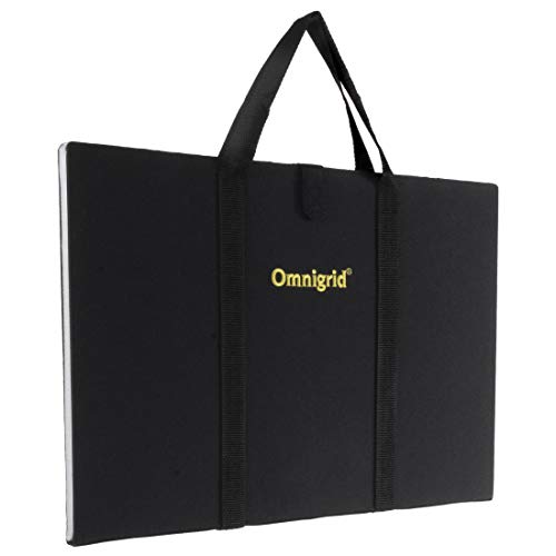 Dritz Omnigrid Fold-Away Cutting & Pressing Station, 13' x 19', Black