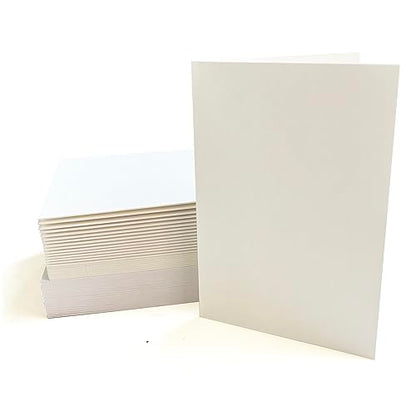 ANSSDO 50 Packs Blank Watercolor Cards with Envelopes Set 4x6 Inch - size: 4" x 6"