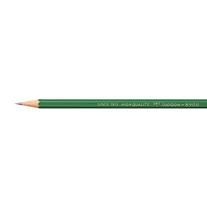 Tombow 8900 Drawing Pencil, B,Graphite 12-Pack - style: B