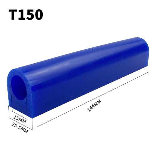 NIUPIKA Carving Wax Ring Tube for Making Rings Mold Hard Wax Blank Large Flat Side Tube Blue Color (All) - size: All