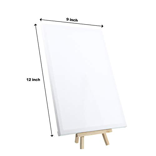 24 Pack Mini Wood Display Easel (8 Inch) - size: 8 Inch