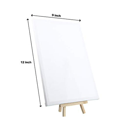 24 Pack Mini Wood Display Easel (8 Inch) - size: 8 Inch