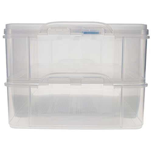 Snapware Snap 'N Stack Portable Storage Bin for Tools and Craft Storage - size: 14.1 x 10.5-Inch