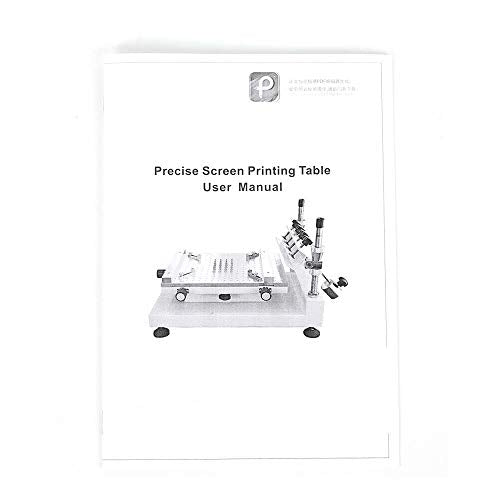 Silkscreen Machine, TBVECHI 3040 Professional Manual Precise Screen Printer Solder Cream Print Silkscreen Machine 54 * 38 * 39cm