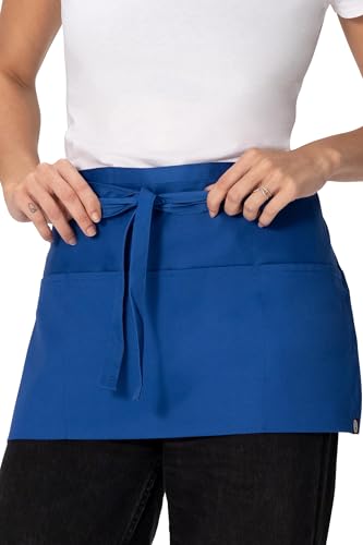 Chef Works Unisex Waitress Apron - color: Royal Blue