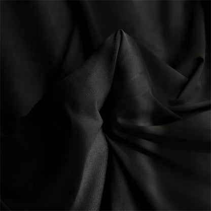 Manyshofu Black Mesh Fabric by The Yard 4-Way Stretch, 60 Wide (5 Yard) - color: Black, size: 5 Yard
