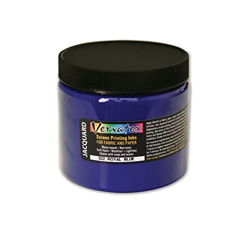 Jacquard Versatex Screen Printing Inks, Royal Blue