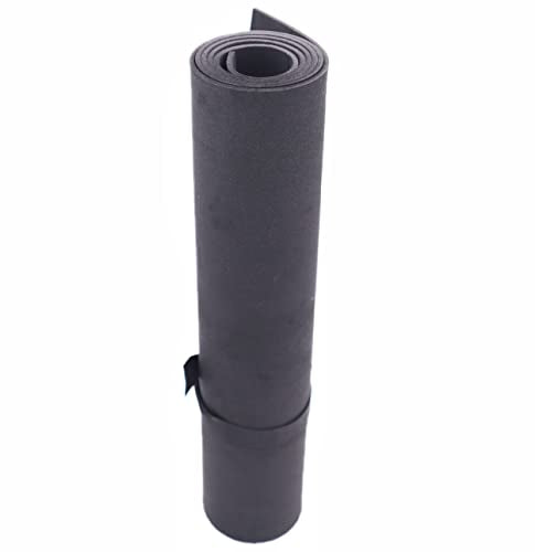 OISAKLD EVA Foam 2mm-10mm 13.7"×39" Craft Foam Sheet 74 kg/m³ Cosplay Foam for Craft Model Cosplay 3mm - color: Black, size: 3mm -Thickness