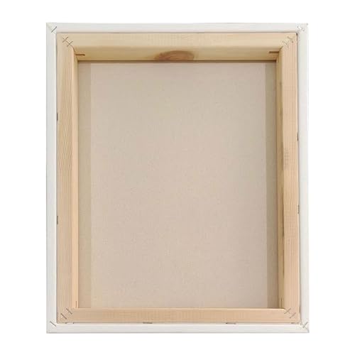 Artist's Loft 14" x 18" Level 3 Gallery Wrapped Heavy Duty Canvas - Archival Quality and Acid Free Cotton Canvas for Acrylic and Oil Paints - 1 Pack - size: 14 x 18