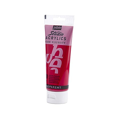 PEBEO - Acrylic Fine Studio Acrylics - Primary Magenta - Primary Magenta 100ml/3.38oz - color: Primary Magenta, size: 3.38 Ounce (Pack of 1), style: Acrylics Color