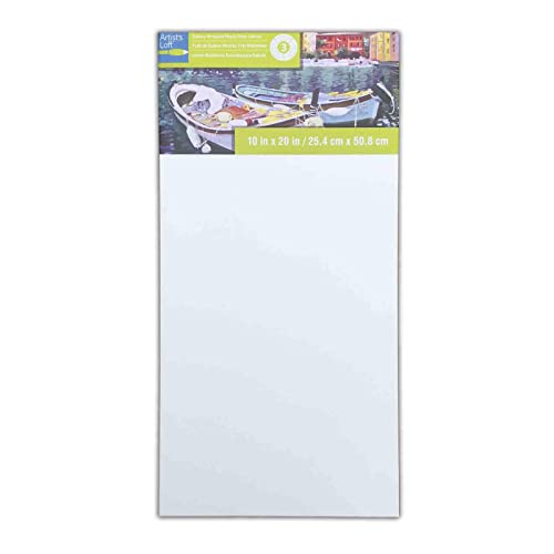 Artist's Loft Level 3 Gallery Wrapped Heavy Duty Canvas - size: 10 x 20