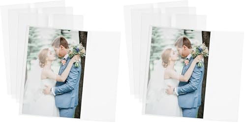 Vellum Paper 5x7 Pre-Folded - Goefun 120 Sheets Vellum Jackets for 5x7 Invitations 115GSM Translucent Paper for Invitations Wraps, Greeting Cards, Envelope Liners, Wedding, Baby Shower (Pack of 2) - color: white, size: 5x7-120pcs (Pack of 2)
