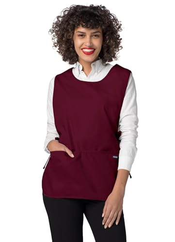 Adar Universal Cobbler Apron 6 Pack - Unisex Cobbler Apron - color: Burgundy, size: X-Large