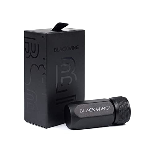 Blackwing One-Step Long Point Pencil Sharpener, German Steel Blade, Black - color: Black
