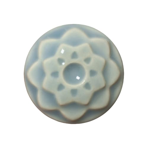 AMACO Celadon High Fire Gloss Glaze, 16 oz. (473 mL), C-23 Ice Blue | Transparent, Mixable Mid-High Fire Cone 5-6 (C) Liquid Ceramic Pottery Glaze for Bisque - color: C-23 Ice