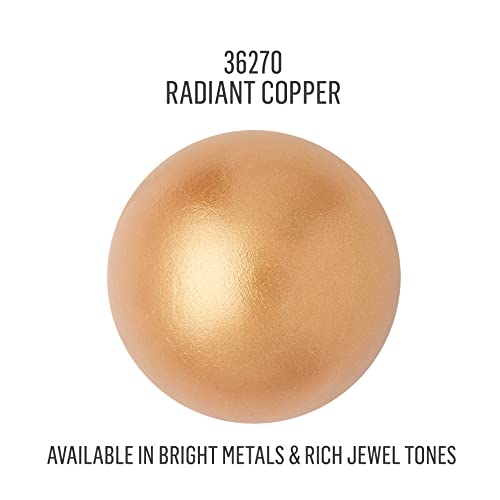 FolkArt Metallic Acrylic Craft Paint, Radiant Copper 2 fl oz Premium Metallic Finish Paint, Perfect For Easy To Apply DIY Arts And Crafts, 36270 - color: Radiant Copper, size: 2 Fl Oz (Pack of 1)