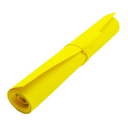 EVA Foam Roll | High Density 85kg/m3 | 2mm Thick | 48"x14" | Ideal for Cosplay, Crafts, DIY Projects (Yellow 1pcs) - color: Yellow 1pcs