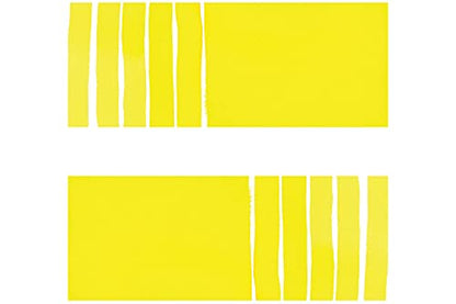 DANIEL SMITH Extra Fine Watercolor Half Pan Hansa Yellow Medium (284650039) - color: Hansa Yellow Medium