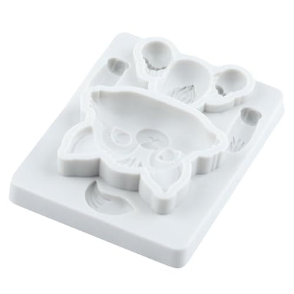 Wolf Polymer Clay Molds Wolf Woodland Animal Silicone Mold - color: Style K