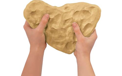 Jovi - Air Dry Clay, Sand Ochre Color, 3 x 1.1 lb, Total of 3.3 lb - color: Ochre, size: 3.3 lb