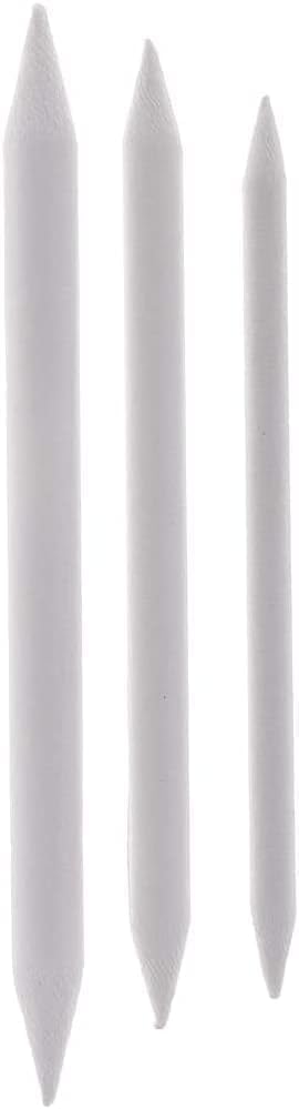 3 Sizes Blending Smudge Stump Stick Art Drawing Tools Deft Art Pencils, Drawing Pencils Sketch White Pens for Artists Students Beginner for Student Artist Charcoal Sketch Drawing Tools