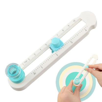 Circle Cutter for Paper Crafts – Rotary Knife, Scrapbooking/Card Making, Cuts 0.78-7.87" - color: Circle Cutter
