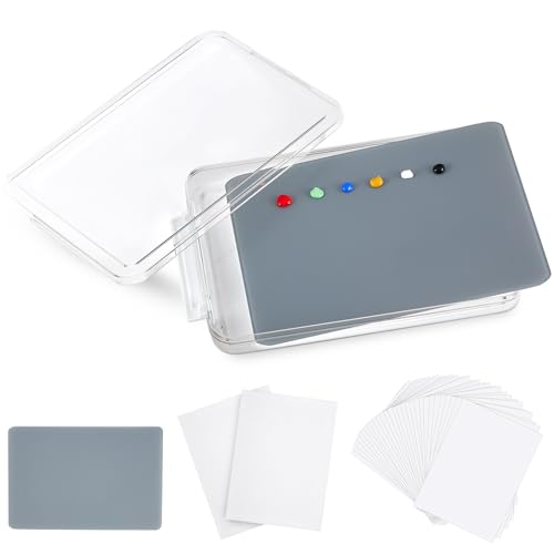 Nuanchu 1 Pcs 9 x 12 Inch Glass Palette for Oil Painting, Neutral Grey - color: Neutral Grey, size: 9x12 Inch