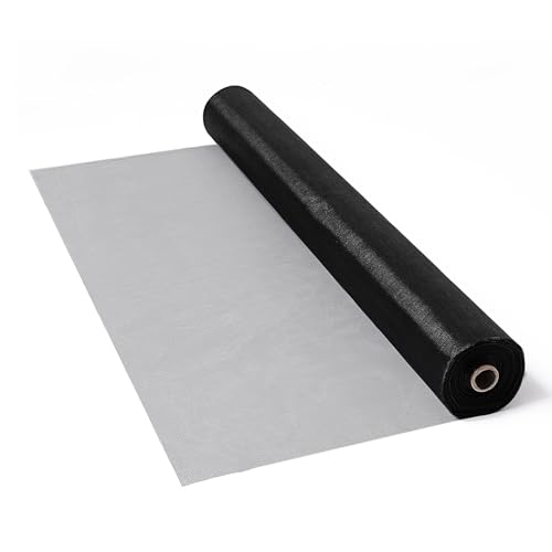 36 in x 50 ft Fiberglass Window Screen Mesh, Window Screen Replacement, Screen Door Mesh, Screen Mesh Roll, Porch Screens for Patios Outside Outdoor, Heavy Duty Window Screens for House Windows - size: 36 in x 50 ft
