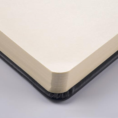 Talens Art Creation Sketchbook, 140 GSM/90 lbs, Black, 8.27 x 11.69 in | Hard-Bound Notebook, 80 Sheets Acid-Free Cream Blank Paper, Ribbon Bookmark and Elastic Closure - size: 21×30cm