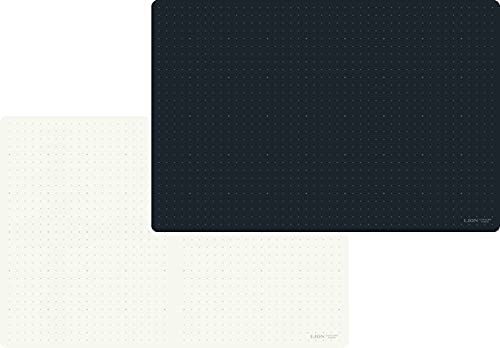 LION Foldable, Portable & Reversible Self-Healing Cutting Mat, 12" x 18", with 1cm Dot Grid, PVC Free, Dark Gray Front & Off-White Back, 1 ea. (FCM-45) - size: 17.7"L x 11.8"W