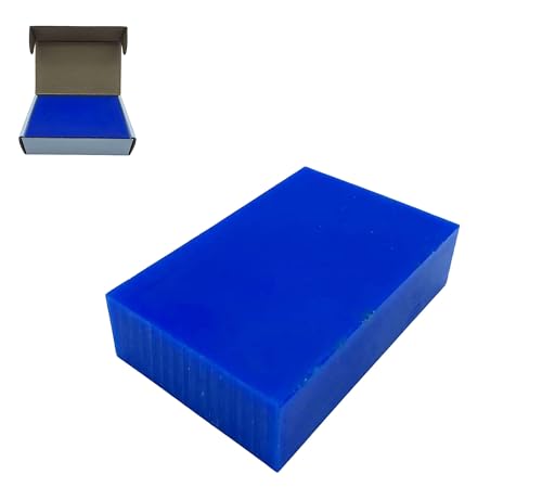 One Pound Blue Wax Block Slice Sheet for Jewelry Carving Ring Making Modeling Tool Casting (Wax Block) - color: Wax Block